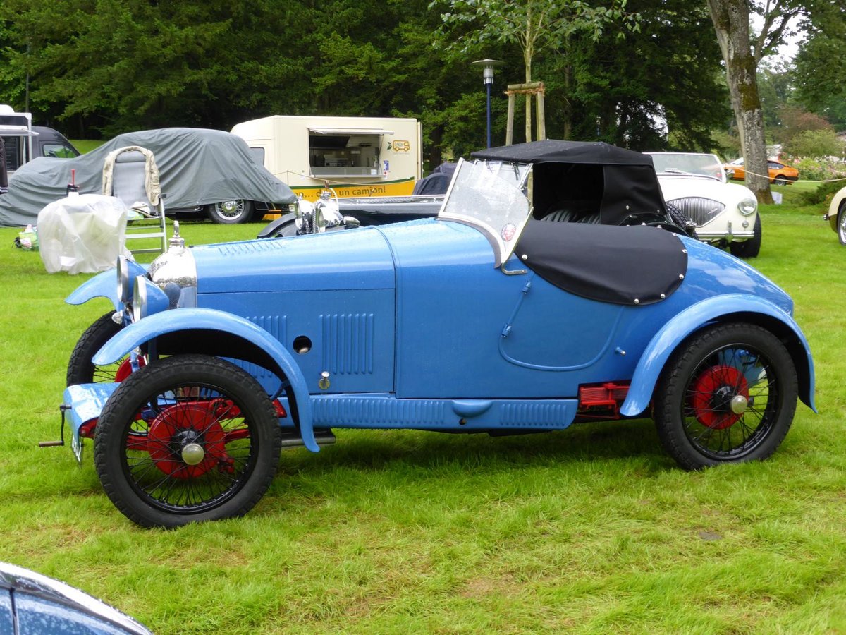 Amilcar CGSS bei den Luxembourg Classic Days in Mondorf am 03.07.2016