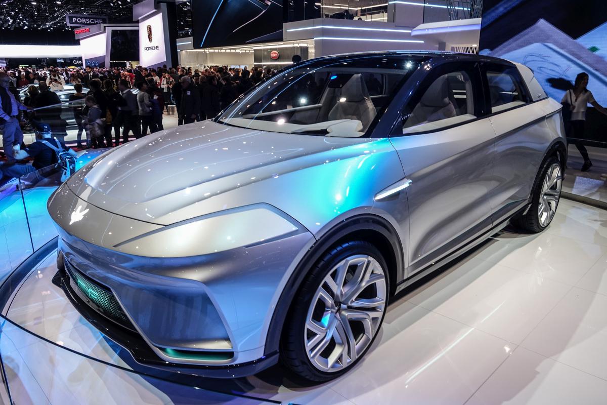 ArcFox ECF Concept auf der Autosalon Genf in 2019.