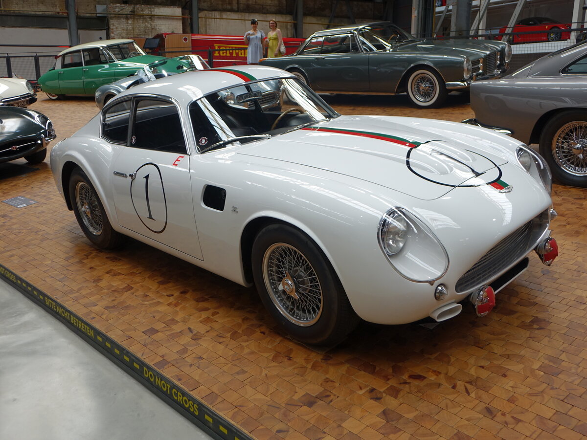 Aston Martin DB4 GT Zagato, Baujahr 1961, 6 Zylinder, 3670 Cm, 314 Ps, Nationales Automuseum The Loh Collection (27.06.2026)