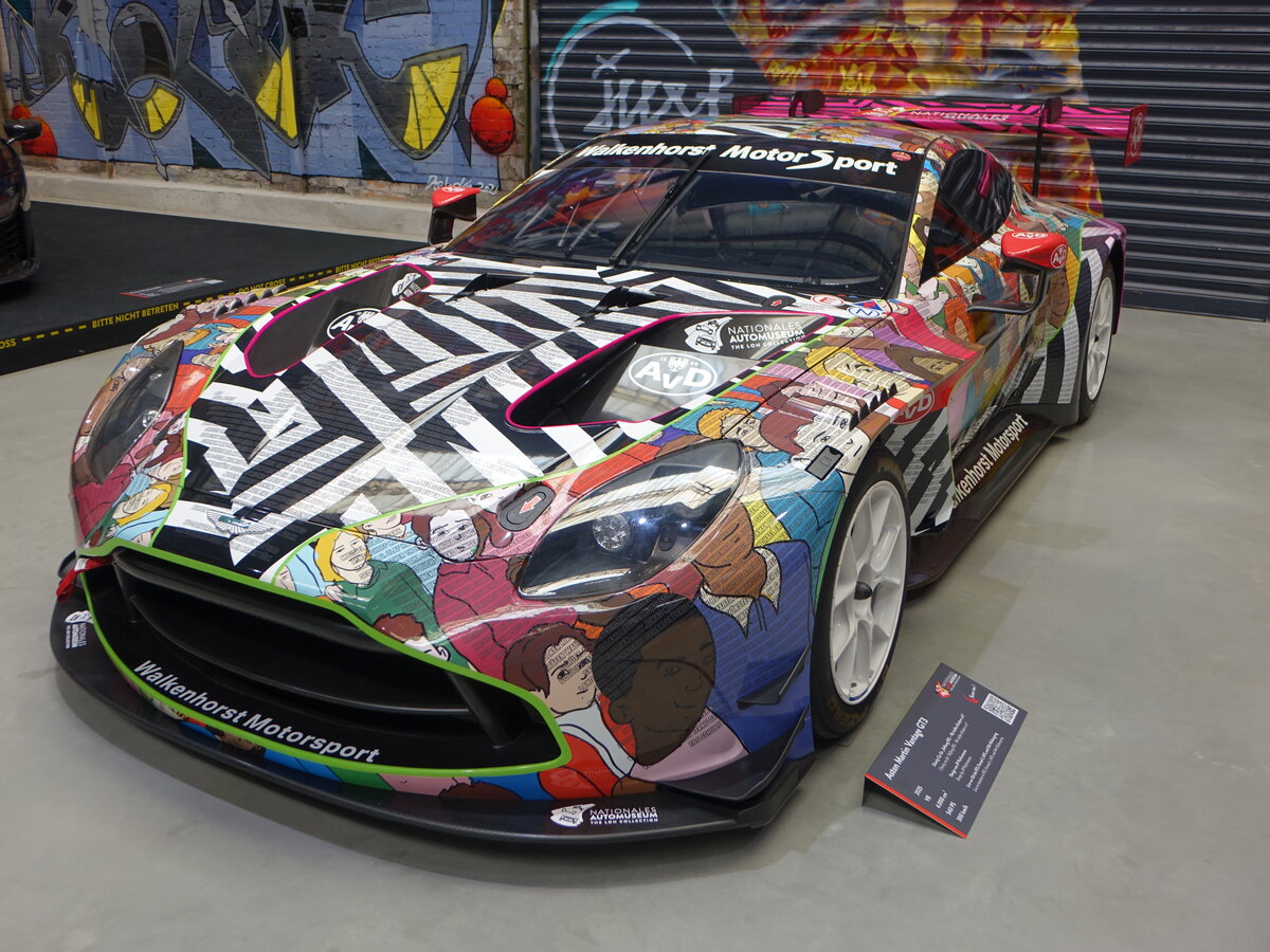 Aston Martin Vantage GT3, Baujahr 2025, V8, 4000 Cm, 540 PS, Nationales Automuseum The Loh Collection (27.06.2026)