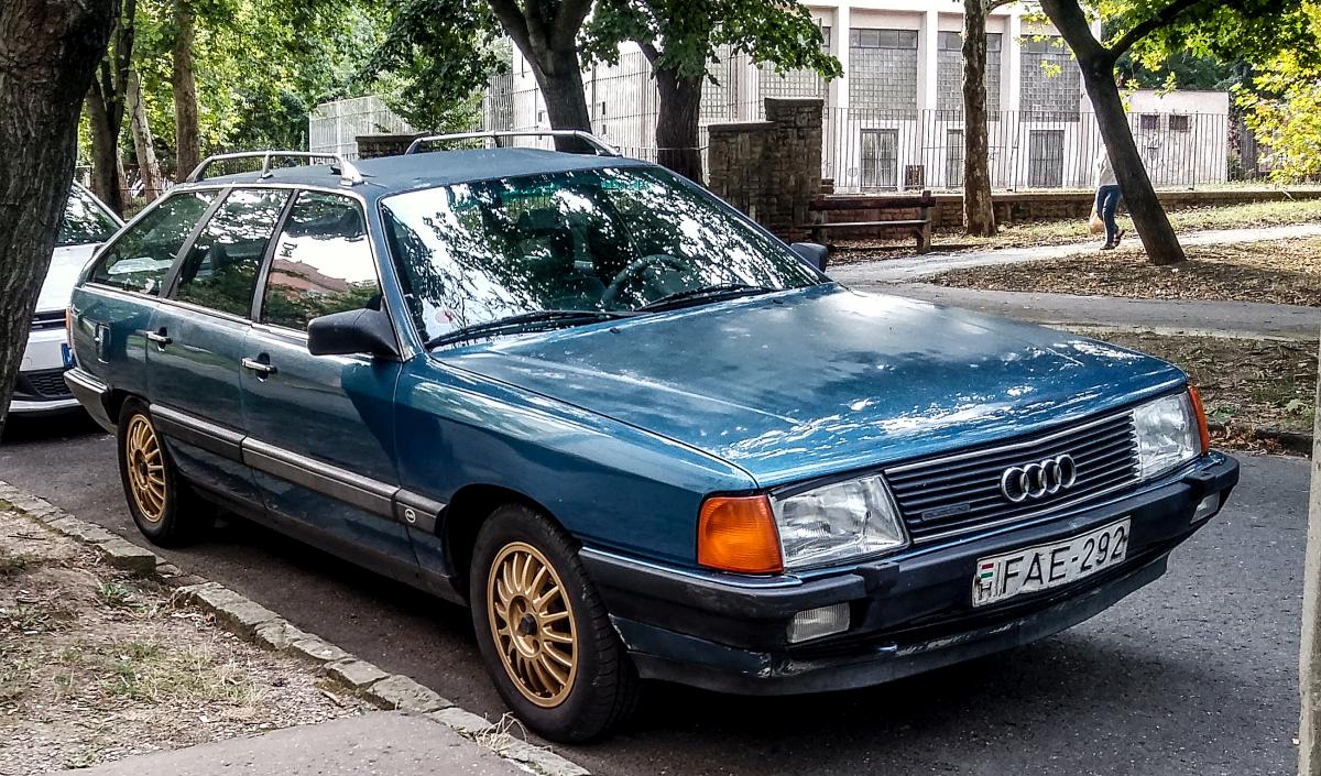 Audi 100 (C3) Avant, aufgenommen in August, 2019 (Pécs - Ungarn).
