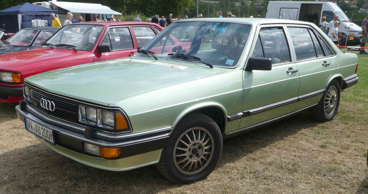 =Audi 200, ausgestellt beim Oldtimertreffen in Ostheim, 07-2019