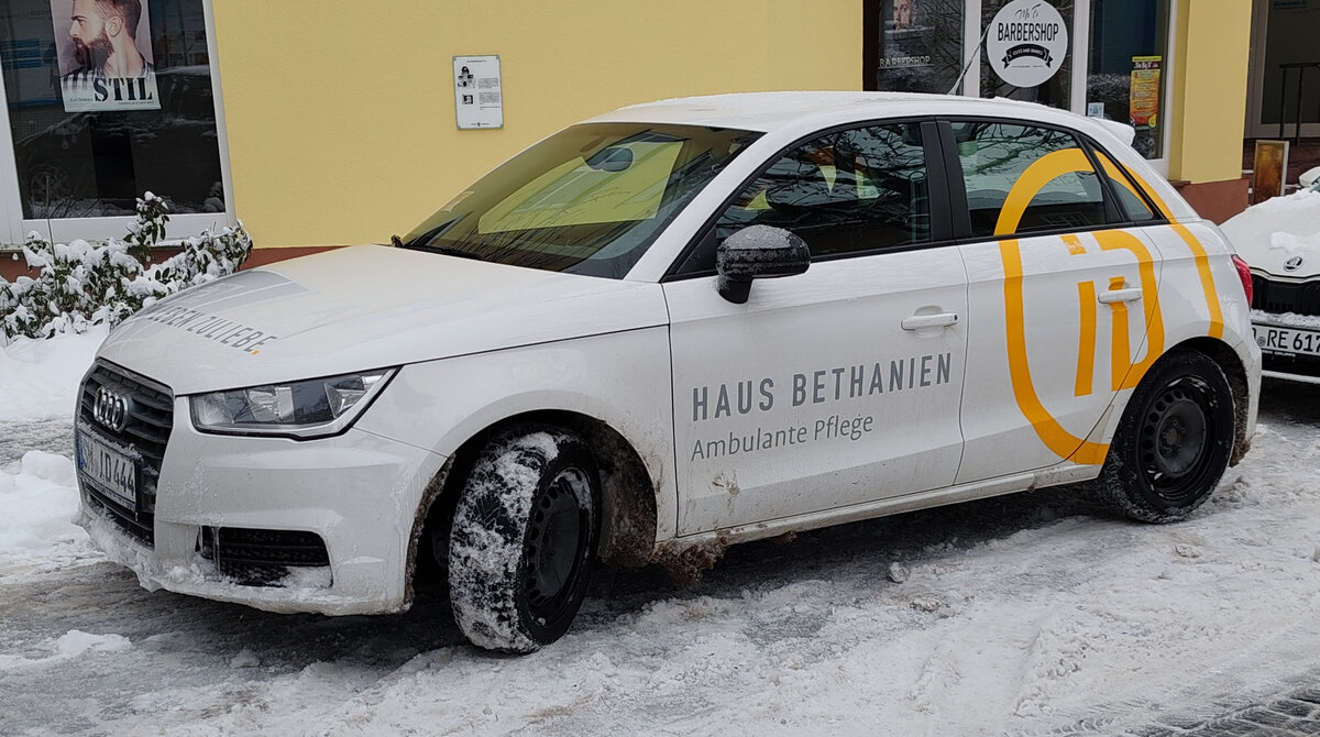 =Audi A1 von Ambulante Pflege HAUS BETHANIEN, 01-2024