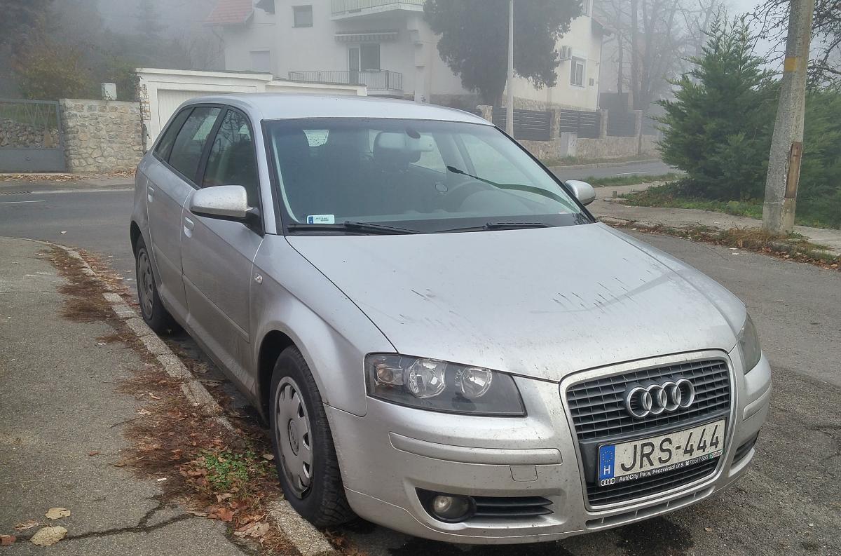 Audi A3 mk2, aufgenommen in November, 2019.