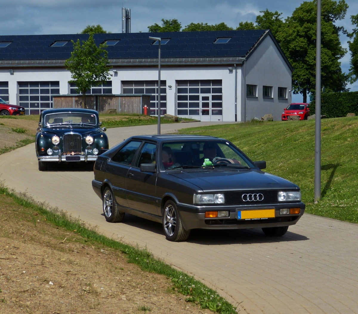 Audi Coupe, reist zum  Oldtimertreff in Wintger an. 29.05.2022  