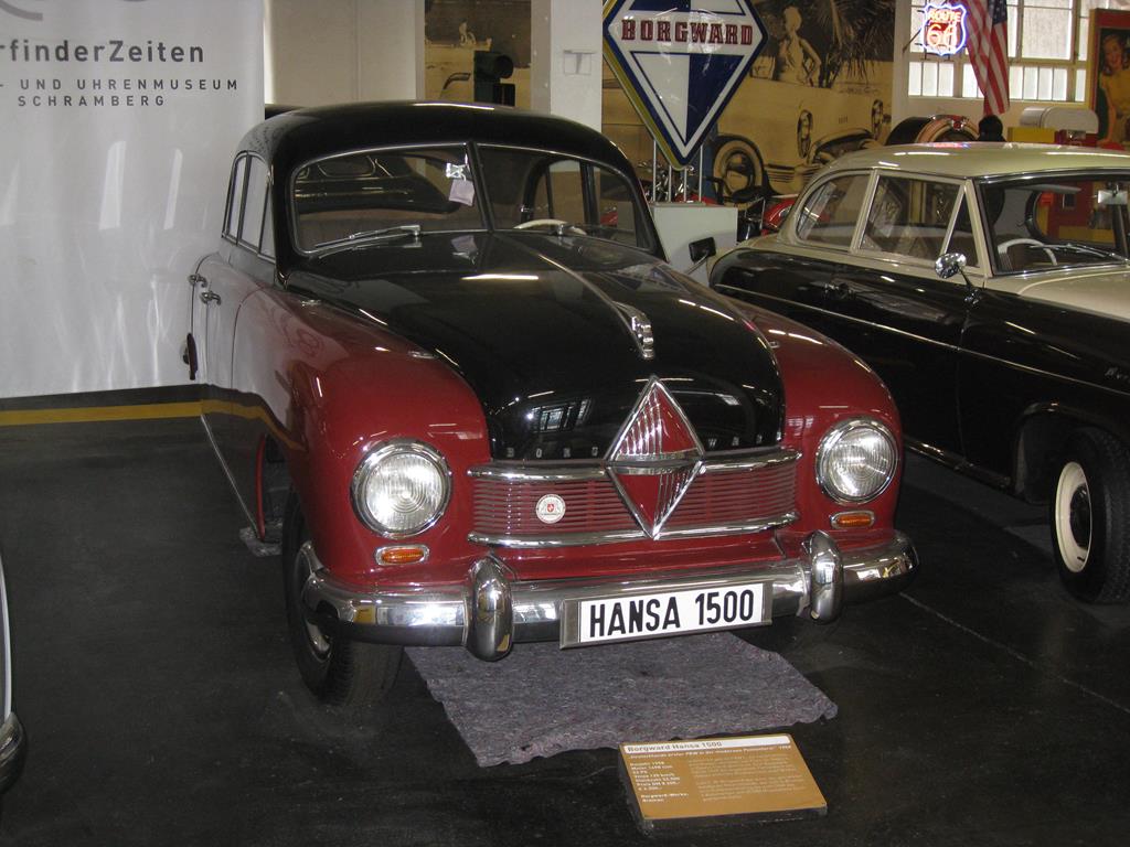 Automuseum Schramberg am 12.3.2016: Borgward Hansa 1500