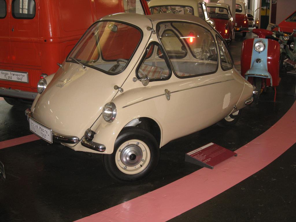 Automuseum Schramberg am 12.3.2016: Heinkel Kabine 154 Baujahr 1957