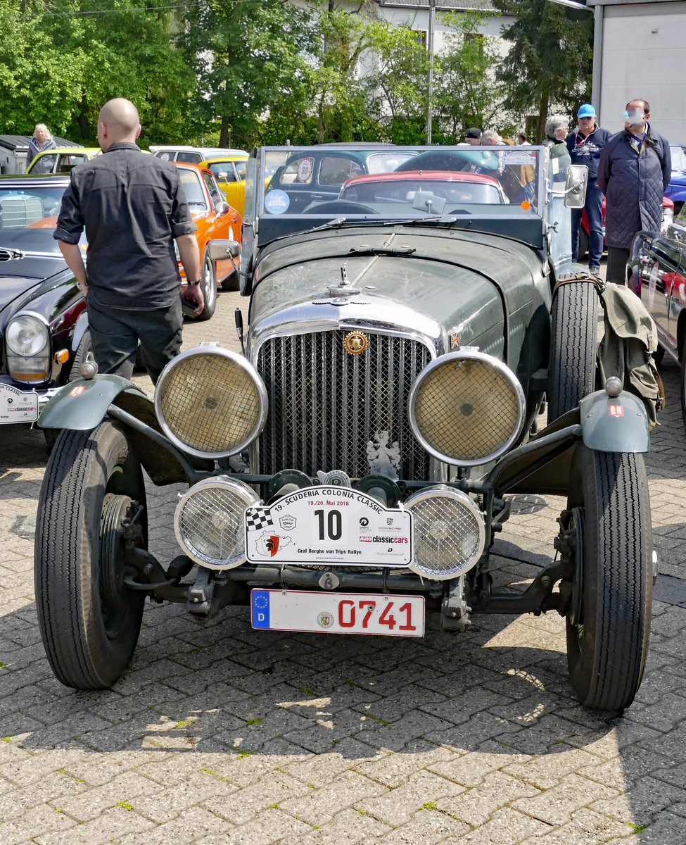 Bentley 4 1,2 Liter bei der 19. Scuderia Colonia Classic in Bad Münstereifel - 19.05.2018