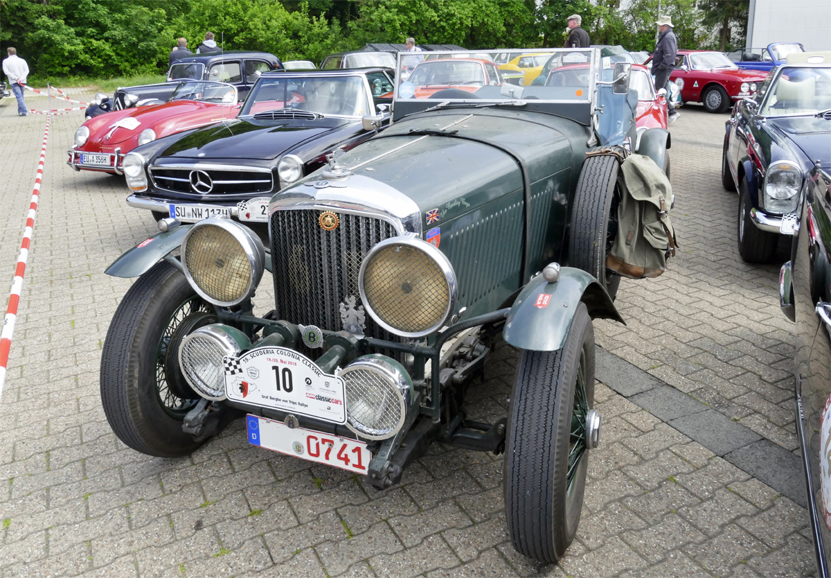 Bentley 4 1,2 Liter bei der 19. SCC in Bad Münstereifel - 19.05.2018