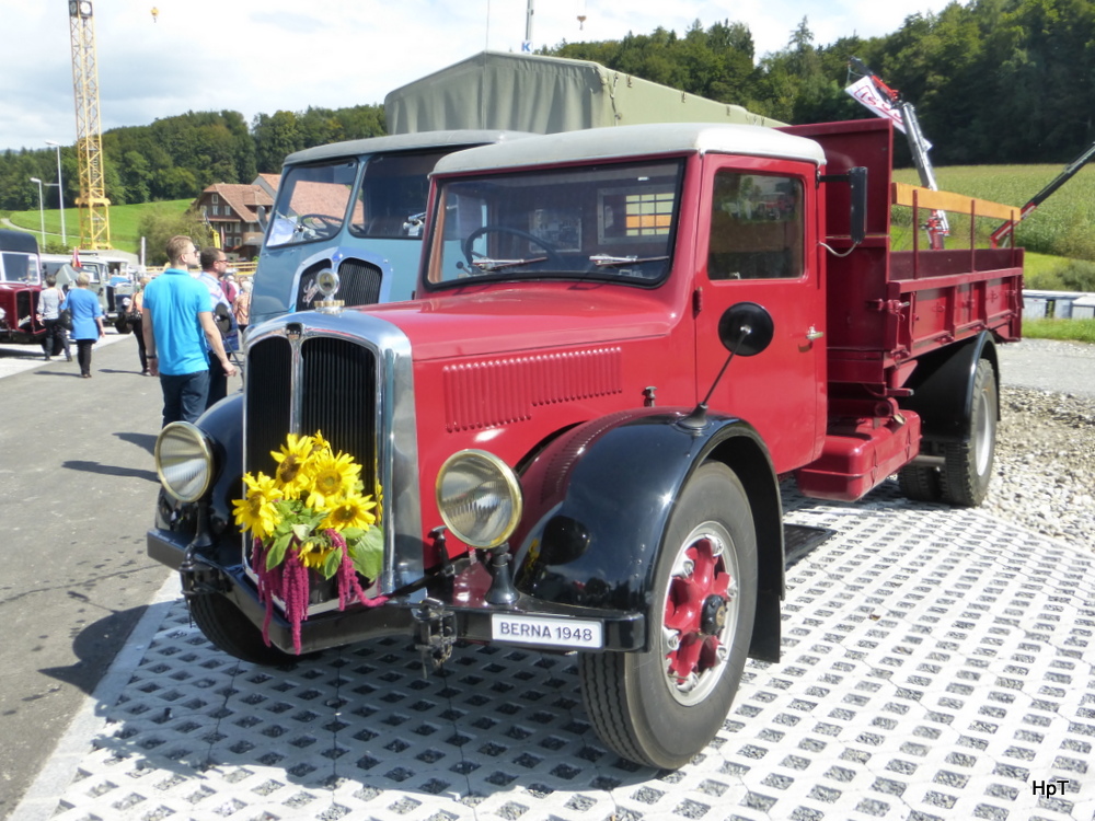 Berna Transporter am Saurer Treff im Campus Sursee am 30.08.2014