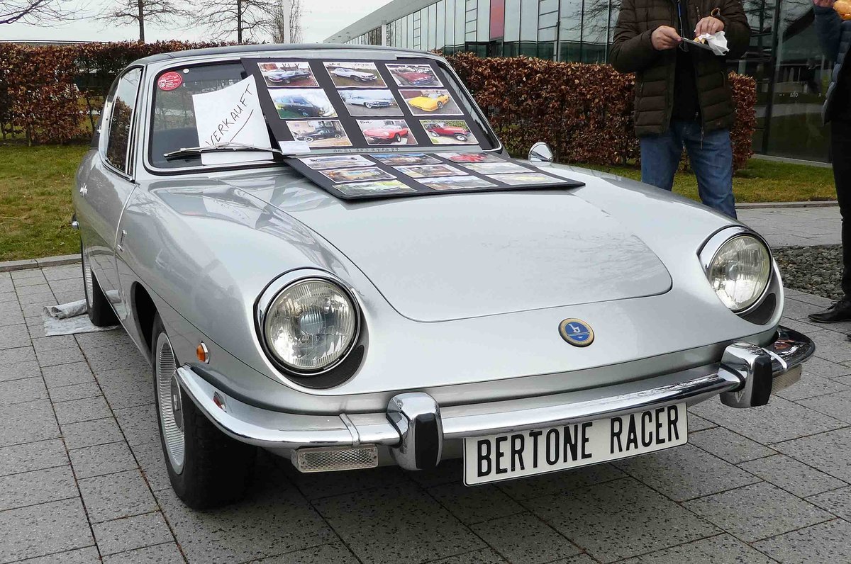 =Bertone Racer, gesehen bei der Retro Classic in Stuttgart - März 2017