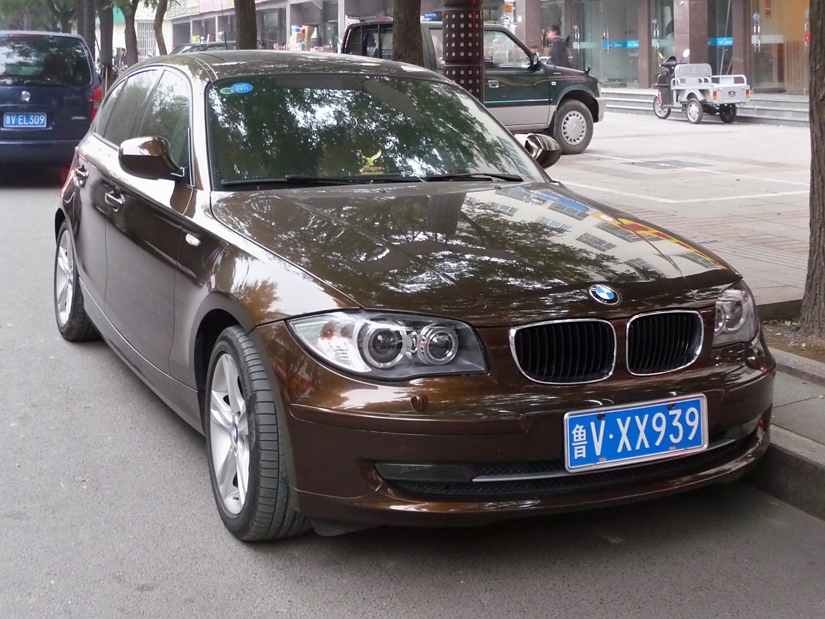 BMW 120i in Shouguang, 12.11.11