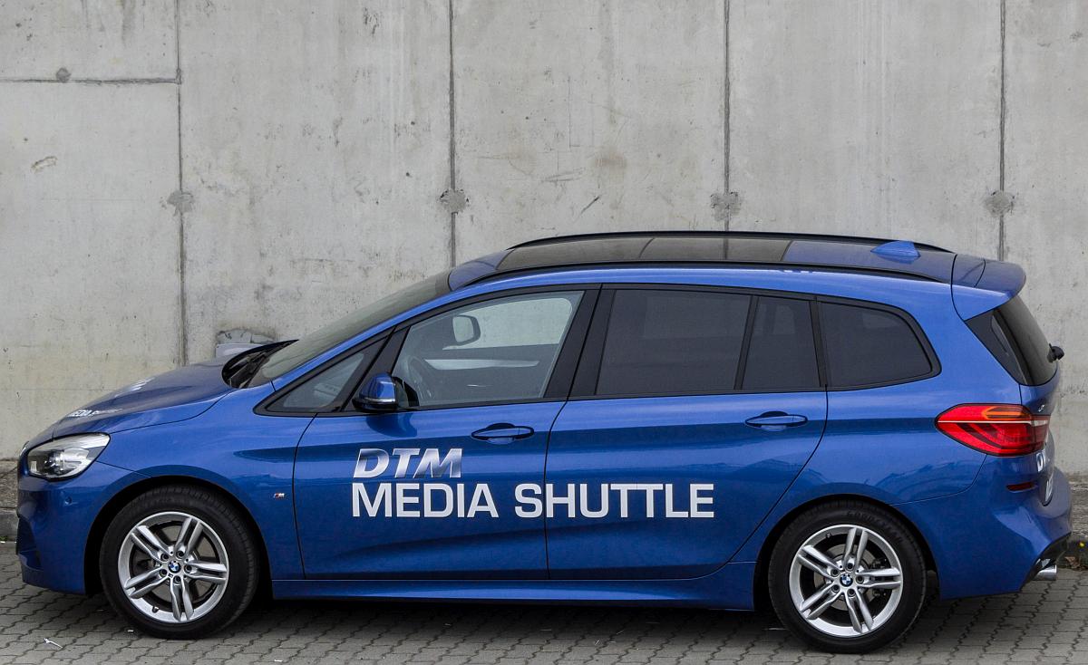 BMW 2 Grand Tourer als Media Shuttle. Foto: 24.09.2016.