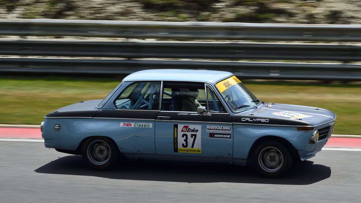 BMW 2002, Youngtimer Trophy Rennen 1, beim Youngtimer Festival in Spa Francorchamps am 15.07.2018