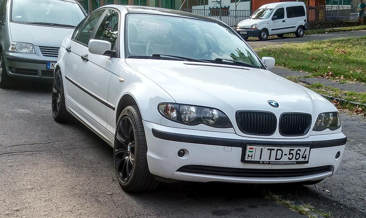 BMW 3. Aufnahme: Augurst, 2019 in Pécs - Ungarn.