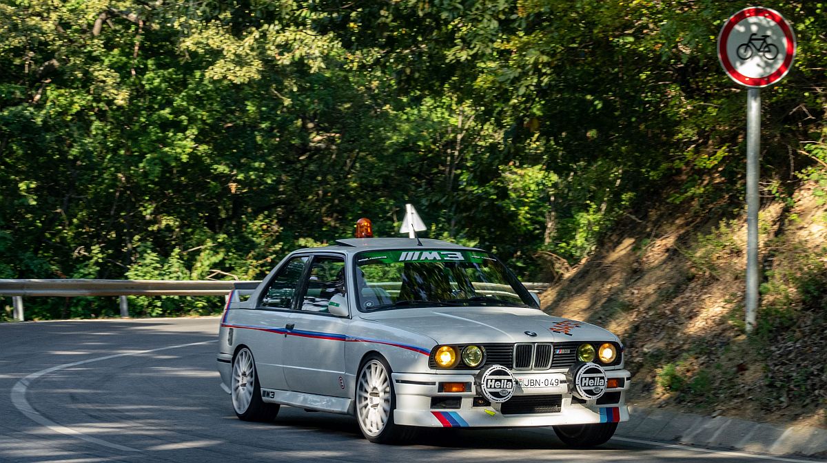 BMW 3 E30. Foto: 09.2021 Hillclimb Pécs.