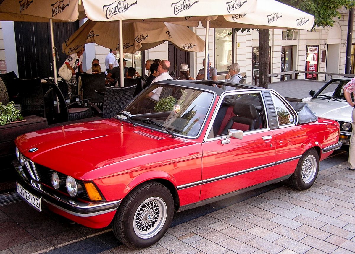 BMW 3er (E21) Baur Topcabriolet. Aufnahmedatum: 13.09.2015.