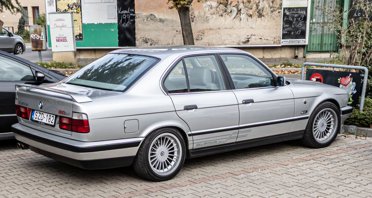 BMW-Alpina e34 (Basis: BMW 5). Foto: Oktober, 2022