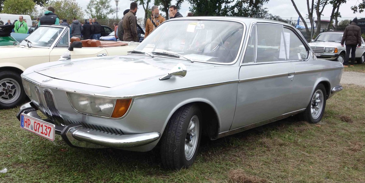 =BMW CS, gesehen bei dem Veterama 2016 in Mannheim, Juli 2016