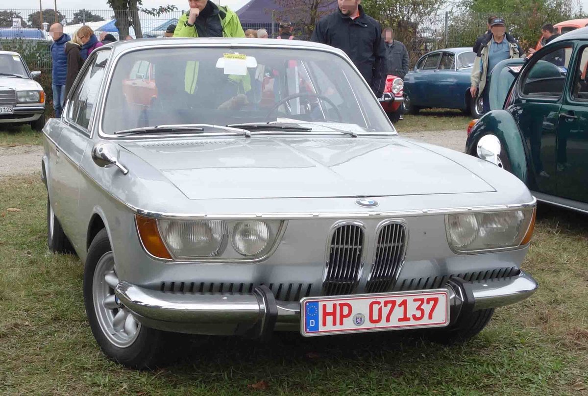 =BMW CS, gesehen bei dem Veterama 2016 in Mannheim, Juli 2016