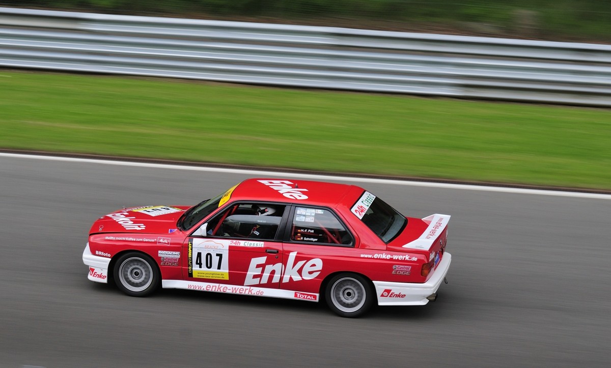 BMW E30 M3 beim Youngtimer Rennen während des ADAC Race Festival 2014 am 20 July 2014 in Spa Francorchamps