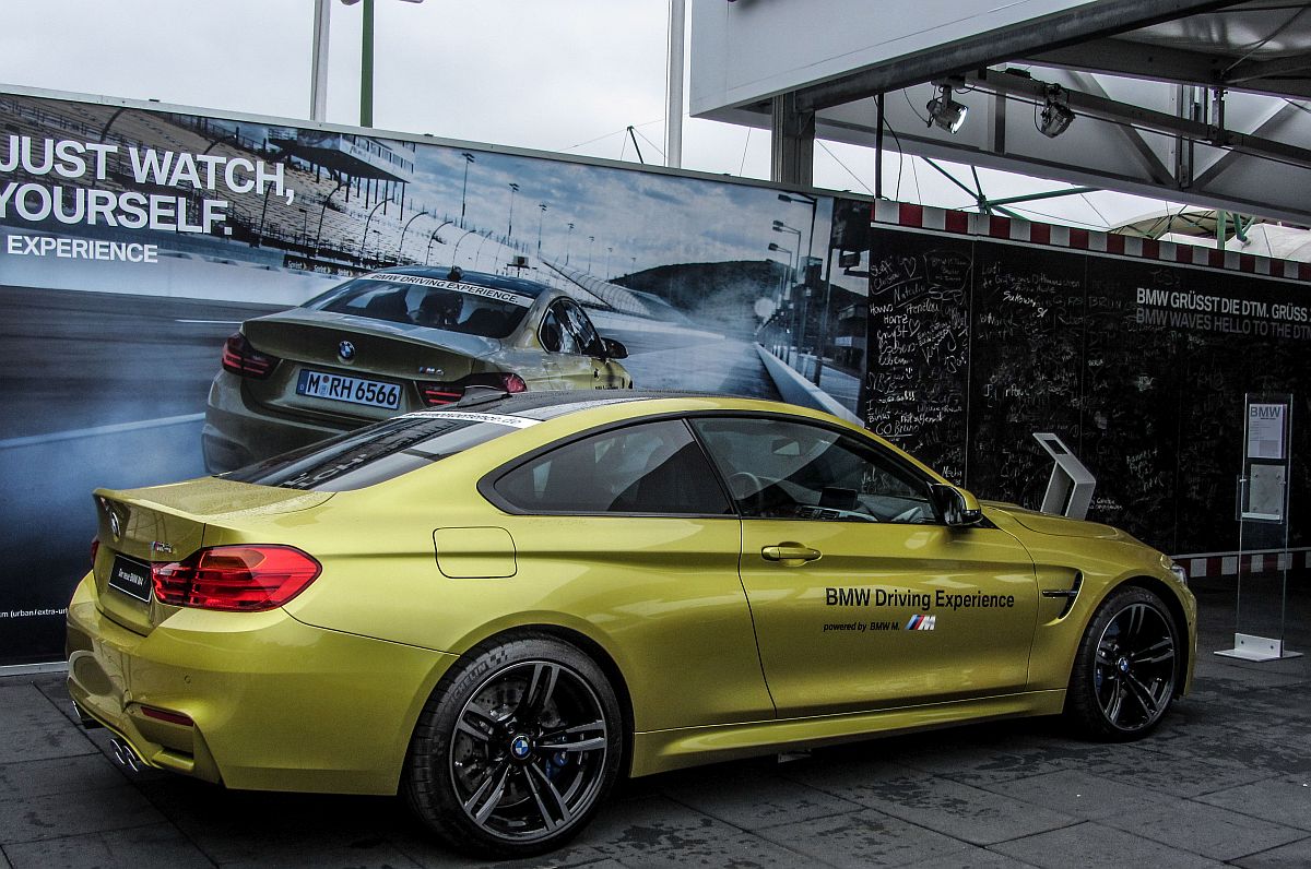 BMW M4 Seitenansicht (Coupé des M3). Foto: 30.05.2014