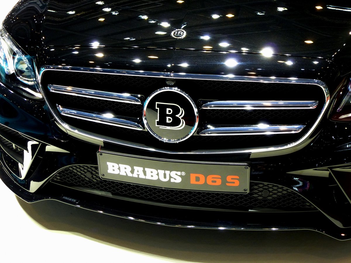 BRABUS, 1977 in Bottrop/NRW gegründeter Fahrzeughersteller und -tuner, vorwiegend für Mercedesfahrzeuge, März 2017