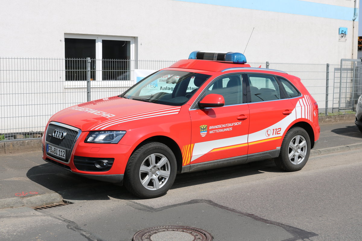 Brandschutzaufsicht Wetteraukreis Audi Q5 KdoW am 15.04.18 beim Tag der offenen Tür der Feuerwehr Büdingen