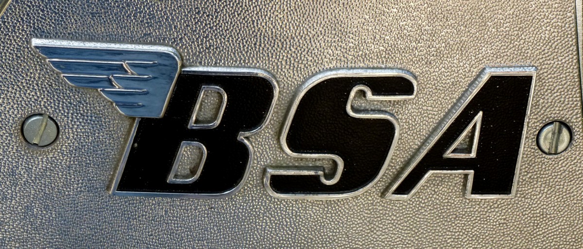 BSA, britischer Motorradhersteller von 1903-1972, Aug.2013
