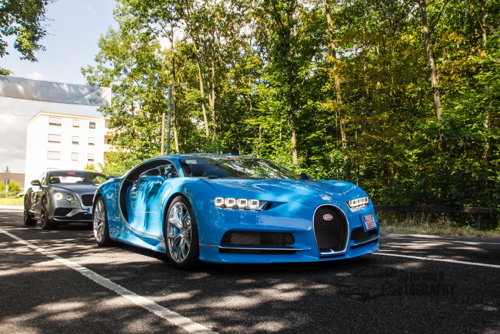 Bugatti Chiron in Hockenheim am 30.7.2016