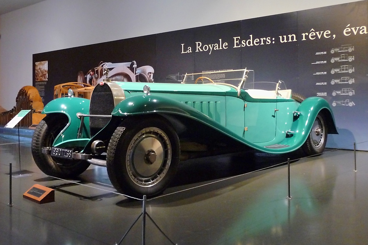 Bugatti Royale Esders-Roadster Nachbau, Cité de l'Automobile, Mulhouse, 3.10.12