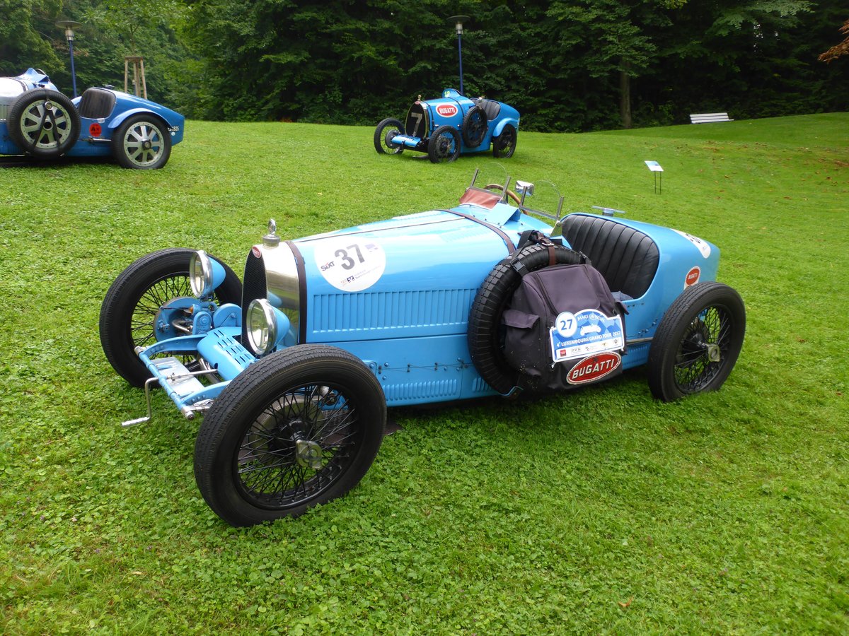 Bugatti Typ 37 bei den Luxembourg Classic Days 2017 in Mondorf