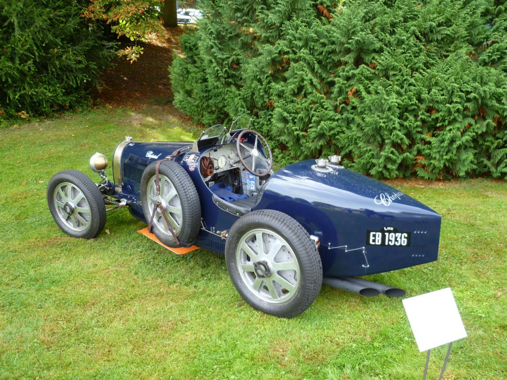 Bugatti Typ 51 Grand Prix bei den Luxembourg Classic Days in Mondorf am 01.09.2013