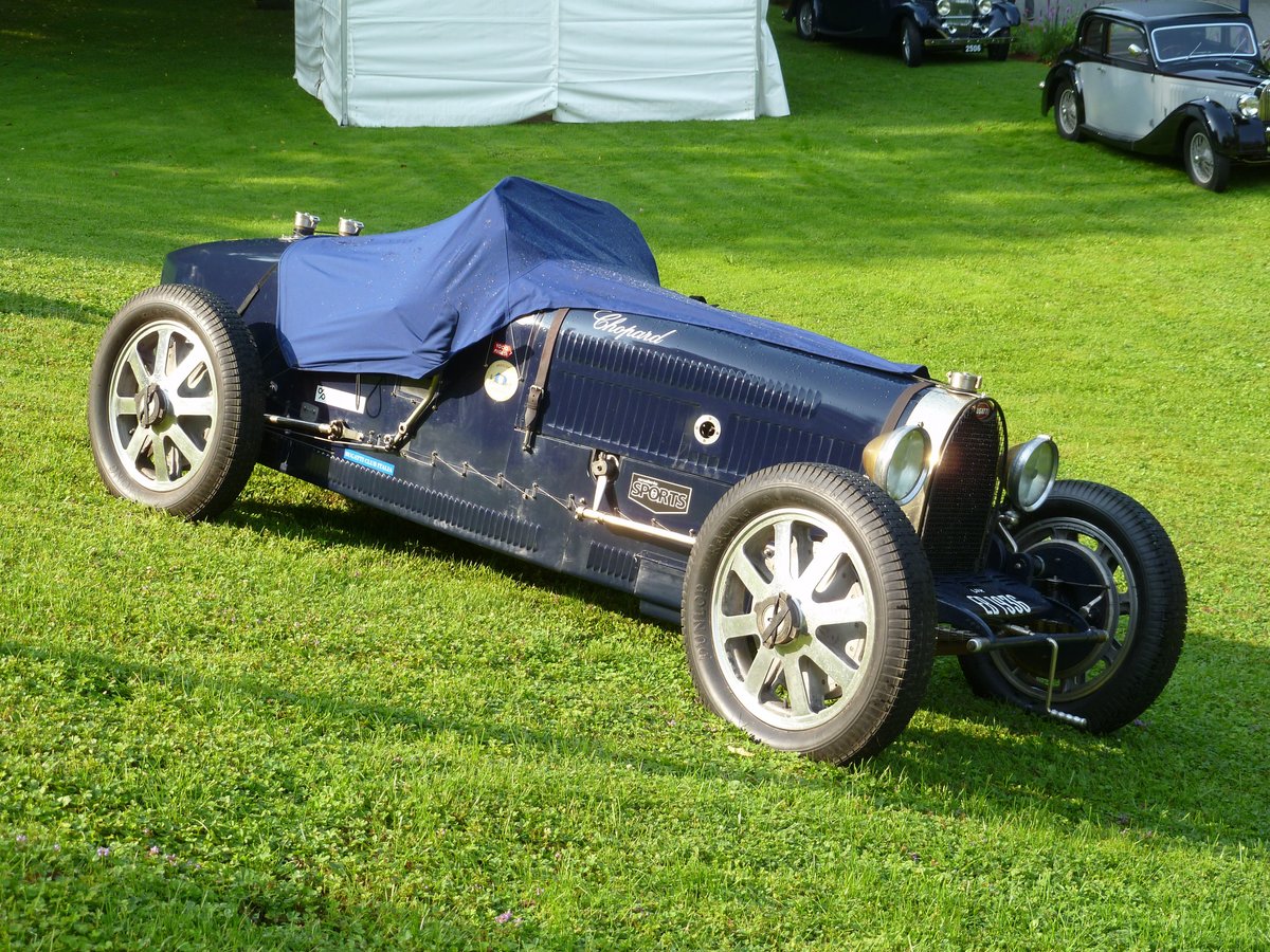 Bugatti Typ 51 Grand Prix bei den Luxembourg Classic Days 2017 in Mondorf