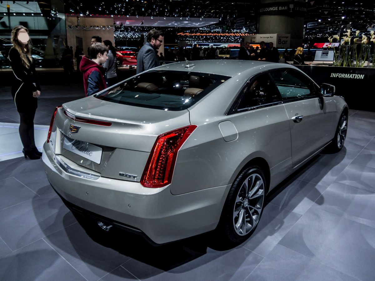 Cadillac ATS Coupé, gesehen auf dem genfer Autosalon 2015