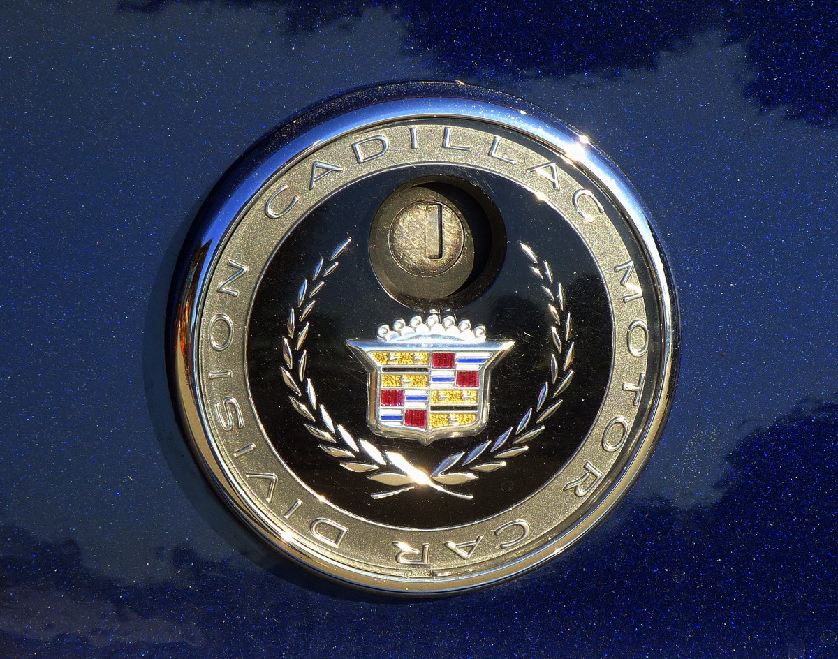 Cadillac, Firmenemblem des US-amerikanischen Autobauers, Sept.2013