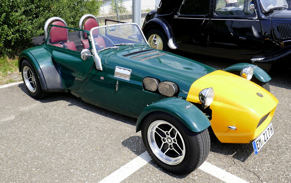 Caterham, englischer Sportwagen, Oldtimertreff Oberwinden/Schwarzwald, Juli 2026