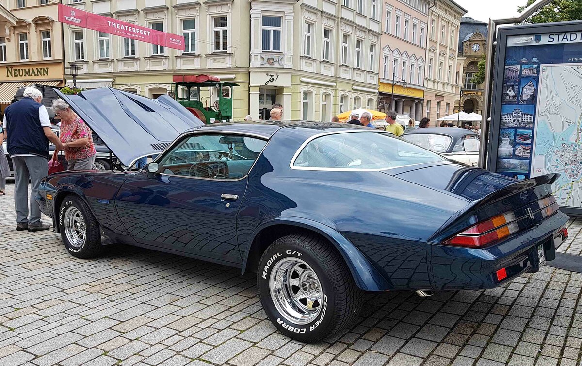 =Chevrolet Camaro, ausgestellt bei den Meiningen Classic 2022 im Juli