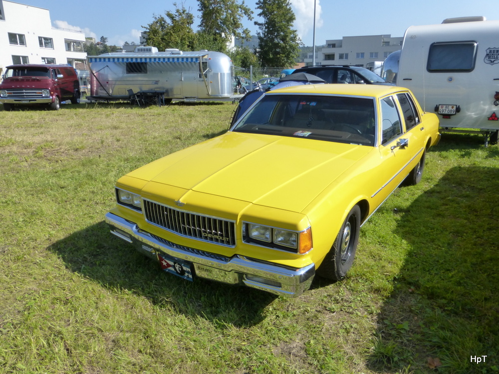 Chevrolet Capric Oldtimer Ausgestellt am der Route 66 in Aarburg am 06.09.2014