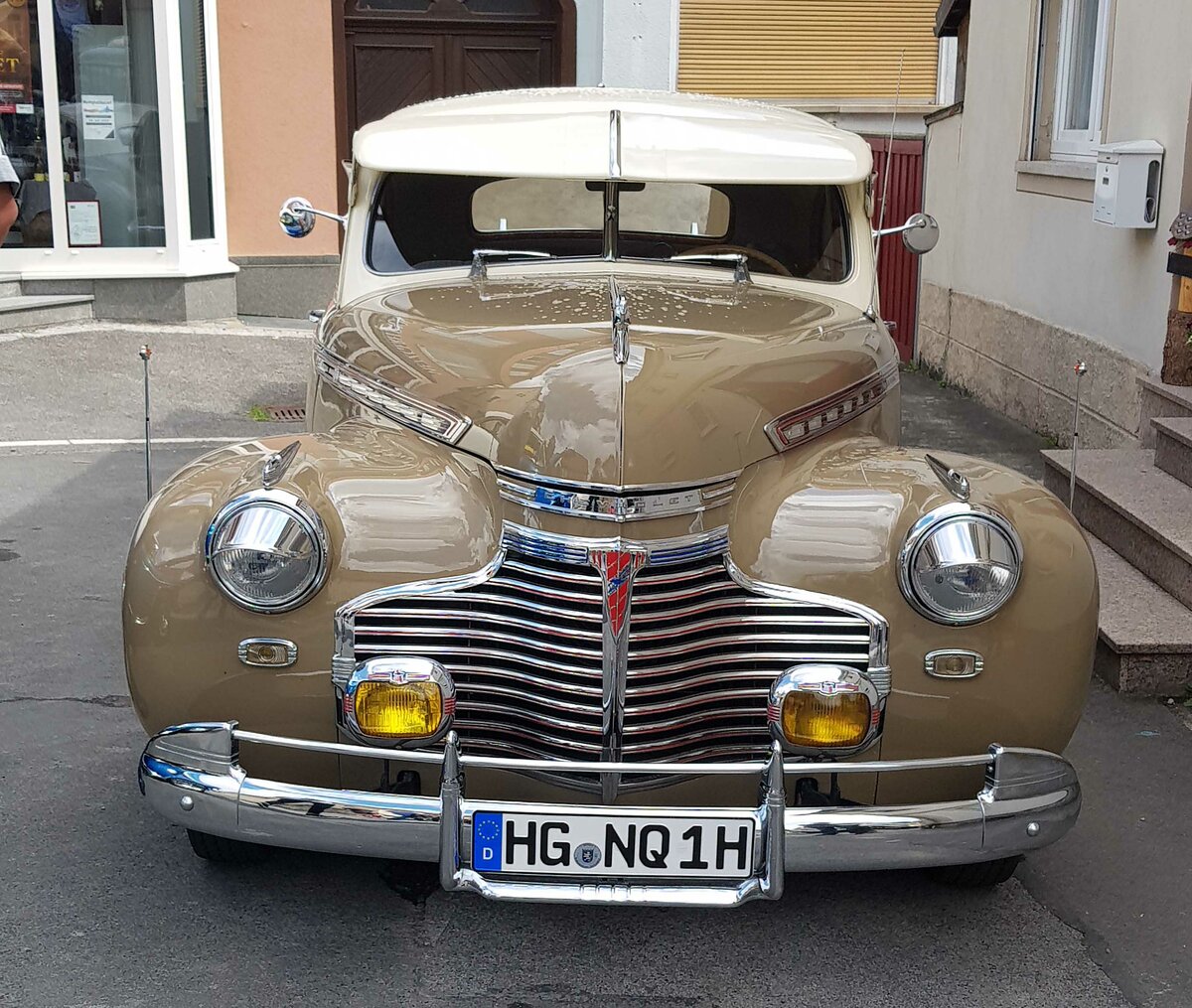 =Chevrolet Fleetmaster, Modell 1941, gesehen bei den Fladungen Classics 2023 im Juli 23.