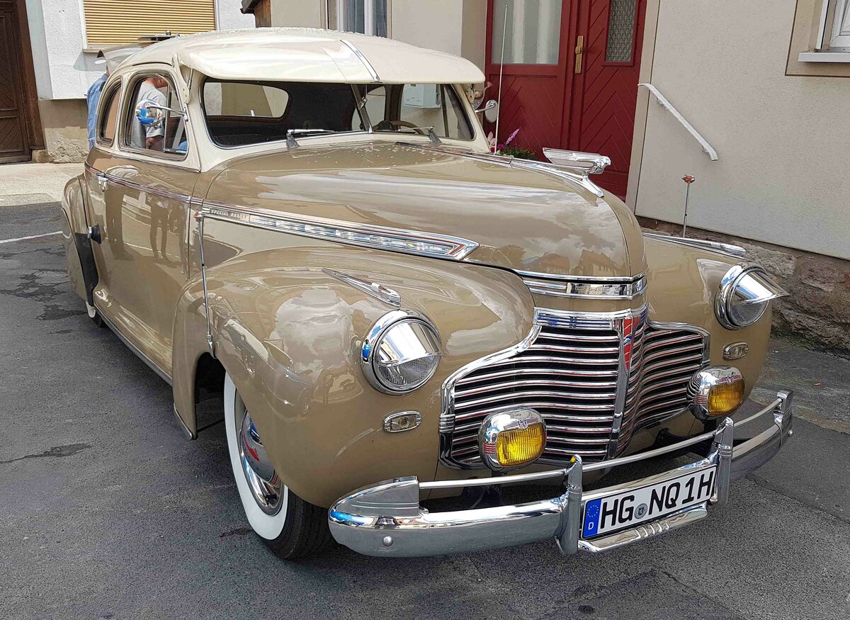 =Chevrolet Fleetmaster, Modell 1941, gesehen bei den Fladungen Classics 2023 im Juli 23. 