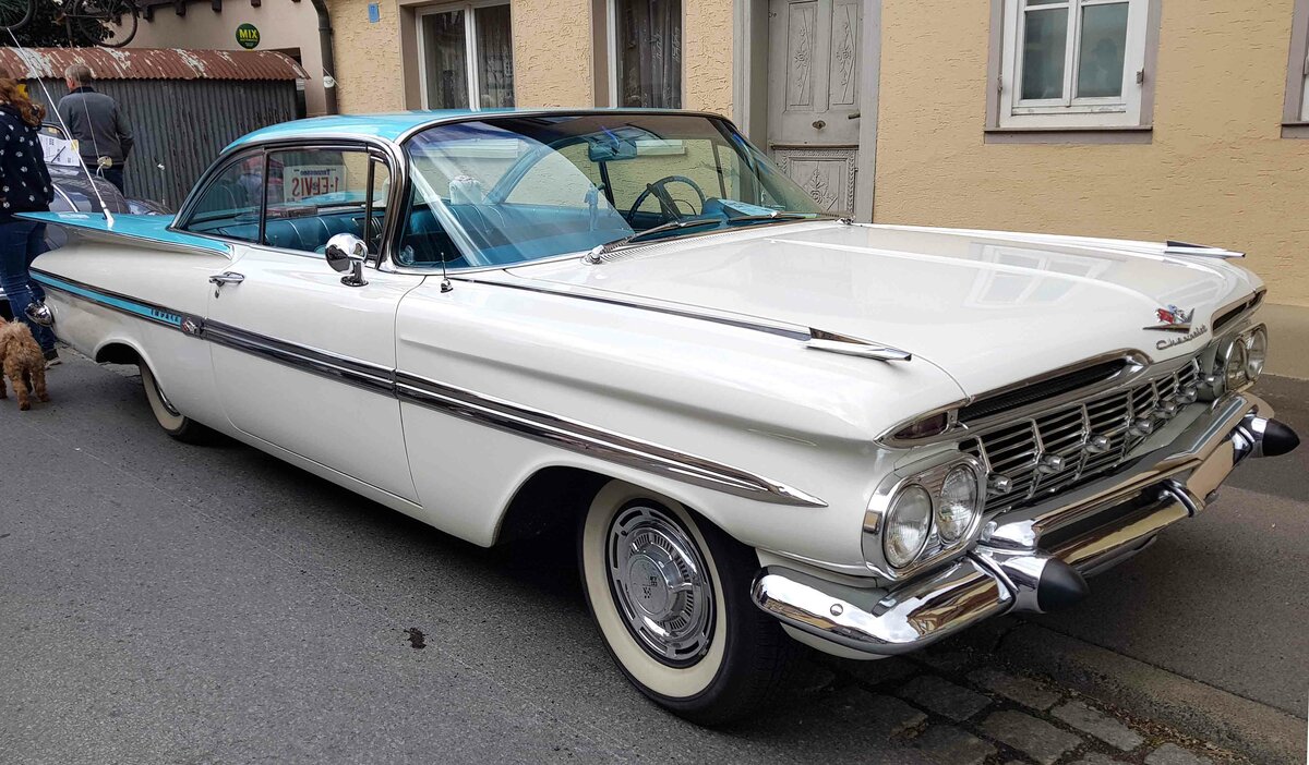 =Chevrolet Impala, Bj. 1959, gesehen bei den Fladungen Classics 2023 im Juli 23