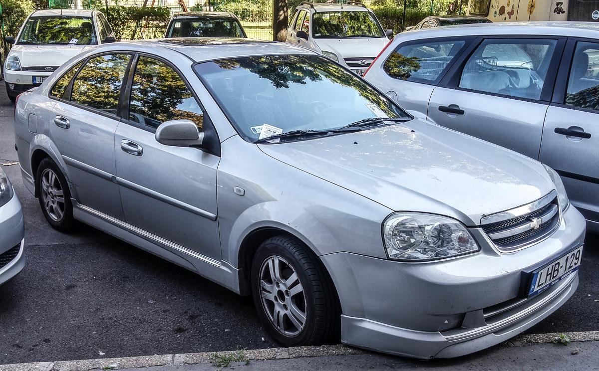 Chevrolet Lacetti WTCC Street Edition, fotografiert in Budapest (Ungarn), September, 2019.
