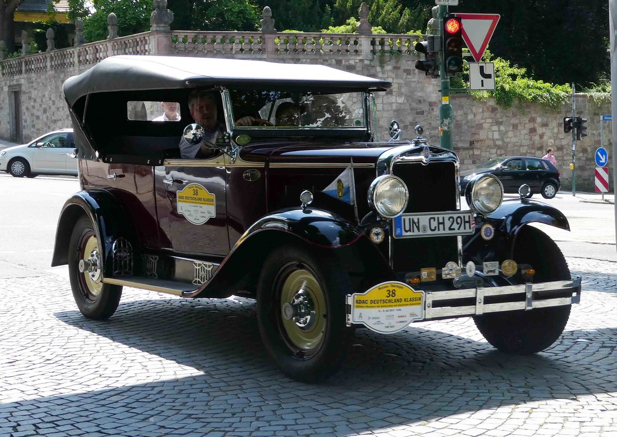 =Chevrolet Universal Tourer 6 Series AD, 50 PS, Bj. 1930, gesehen anl. der ADAC Deutschland Klassik 2017 in Fulda, Juli 2017