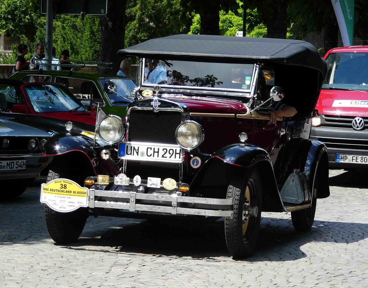 =Chevrolet Universal Tourer 6 Series AD, Bj. 1930, 50 PS, unterwegs in Fulda anl. der ADAC Deutschland Klassik 2017, Juli 2017