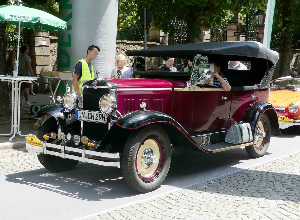 =Chevrolet Universal Tourer 6 Series AD, Bj. 1930, 50 PS, gesehen in Fulda anl. der ADAC Deutschland Klassik 2017, Juli 2017