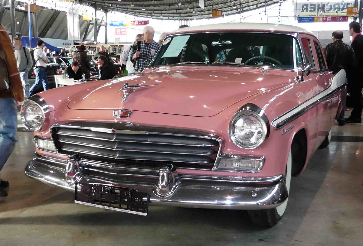 =Chrysler Windsor, Bj. 1956, suchte bei der Retro Classic in Stuttgart einen neuen Besitzer - März 2017
