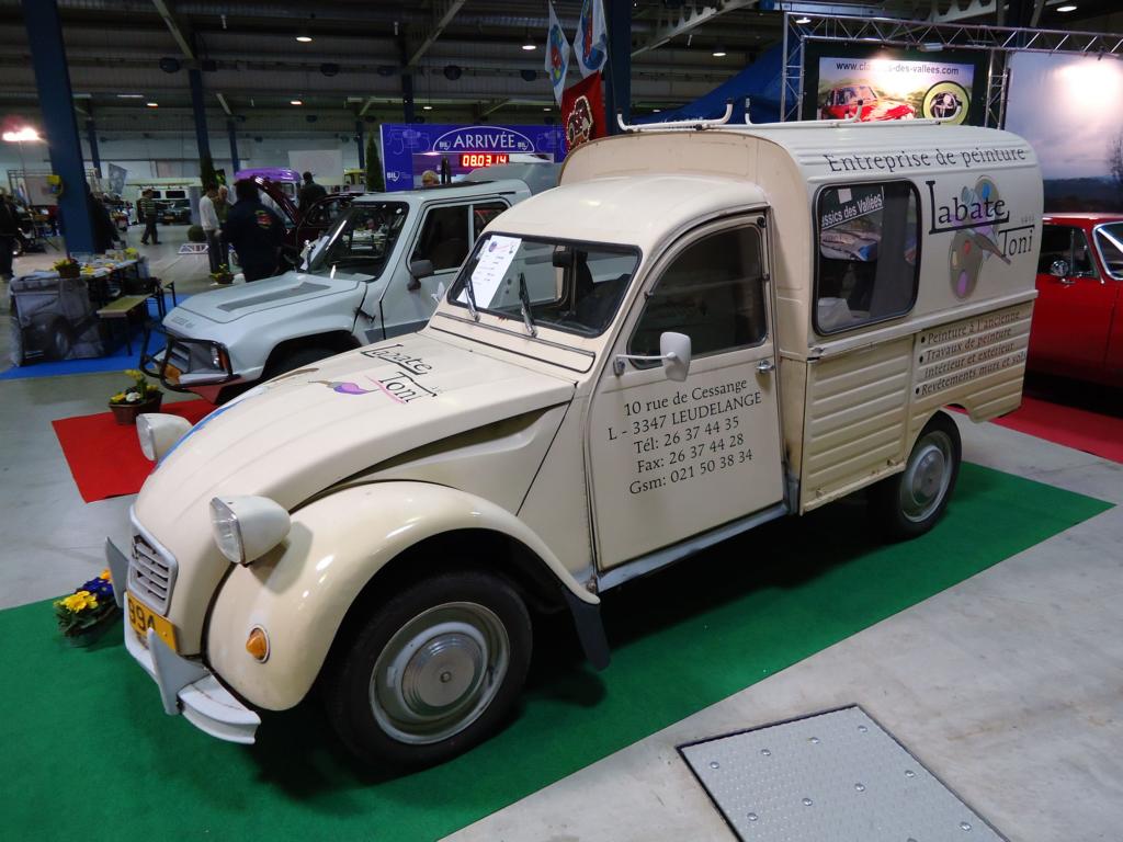 Citroen 2 CV AZU beim Autojumble in Luxemburg 08.03.2014