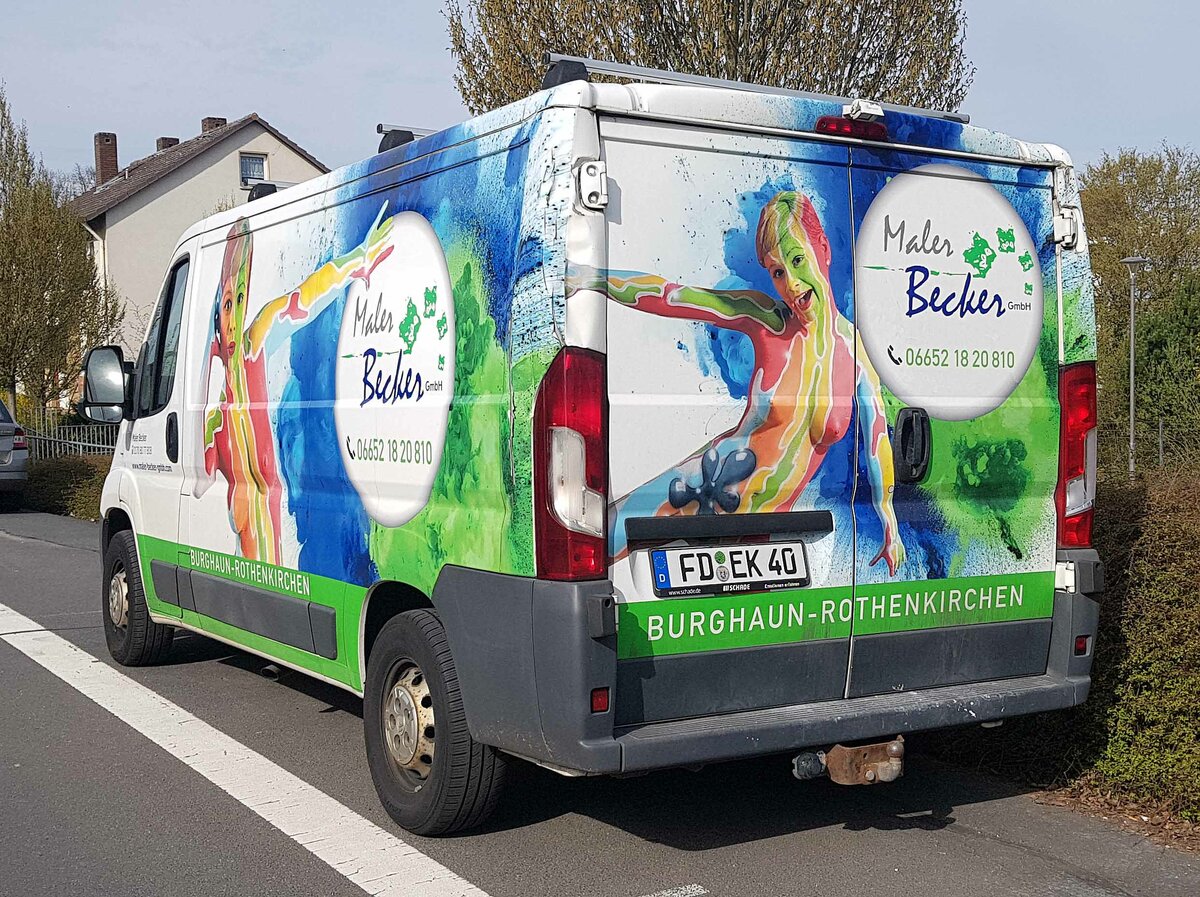 =Citroen Jumper des Malerbetriebes BECKER aus Burghaun, 04-2023
