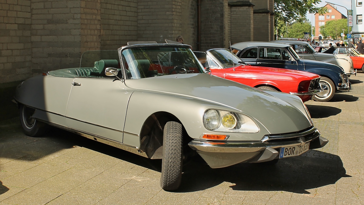 Citron DS Cabrio bei der 24. Viersener Oldtimerrallye 2.6.2012 